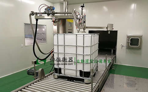 GAF-1500SA自動液體灌裝機(jī)現(xiàn)場安裝完成